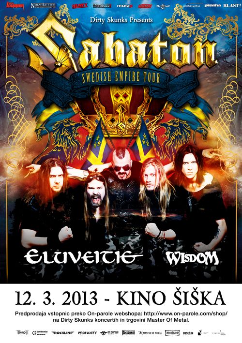 Sabaton, Eluveitie, Wisdom
