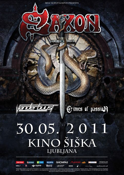 Saxon, Vanderbuyst, Crimes Of Passion, Lene Kosti
