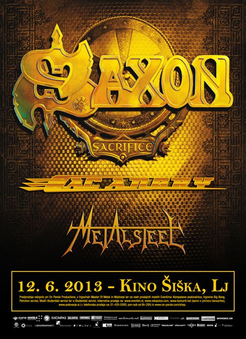 Saxon, AC Angry, Metalsteel