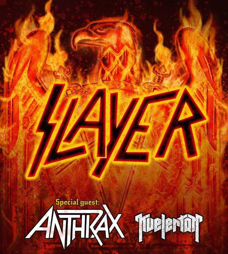 Slayer, Anthrax, Kvelertak