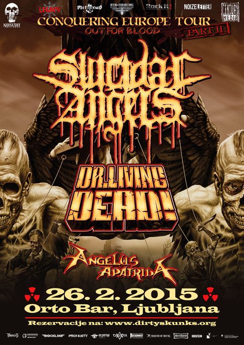 Suicidal Angels, Dr. Living Dead, Angelus Apatrida
