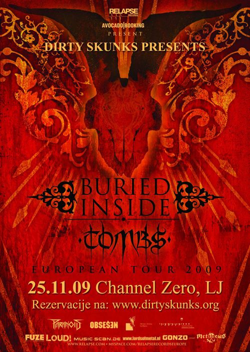 Buried Inside, Tombs