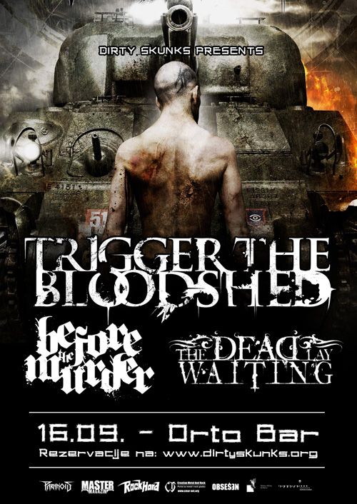 Trigger The Bloodshed, The Dead Lay Waiting, Before The Murder