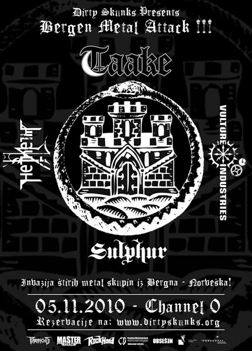 Taake, Helheim, Vulture Industries, Sulphur