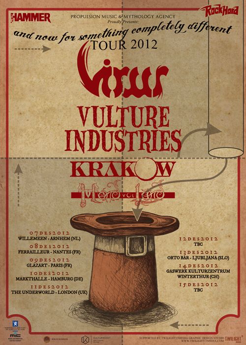 Virus, Vulture Industries, Krakow, Mondvolland