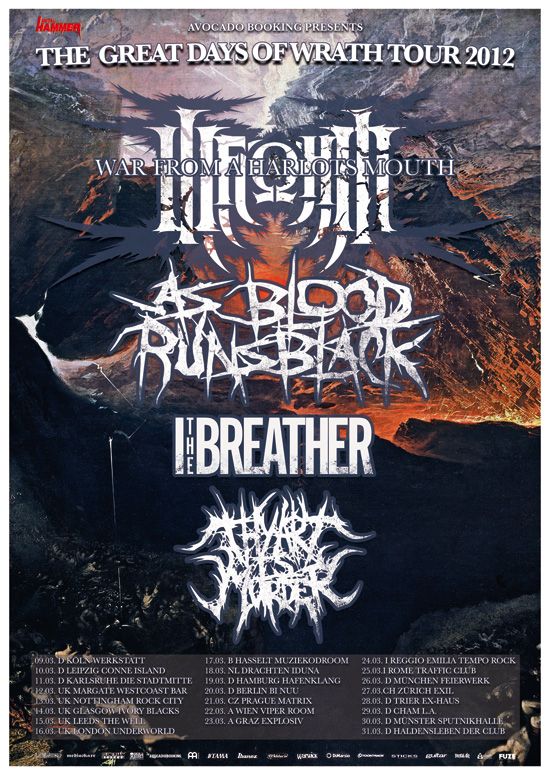 The Great Days Of Wrath Tour 2012