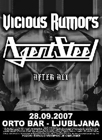 Agent Steel, Vicious Rumors, After All