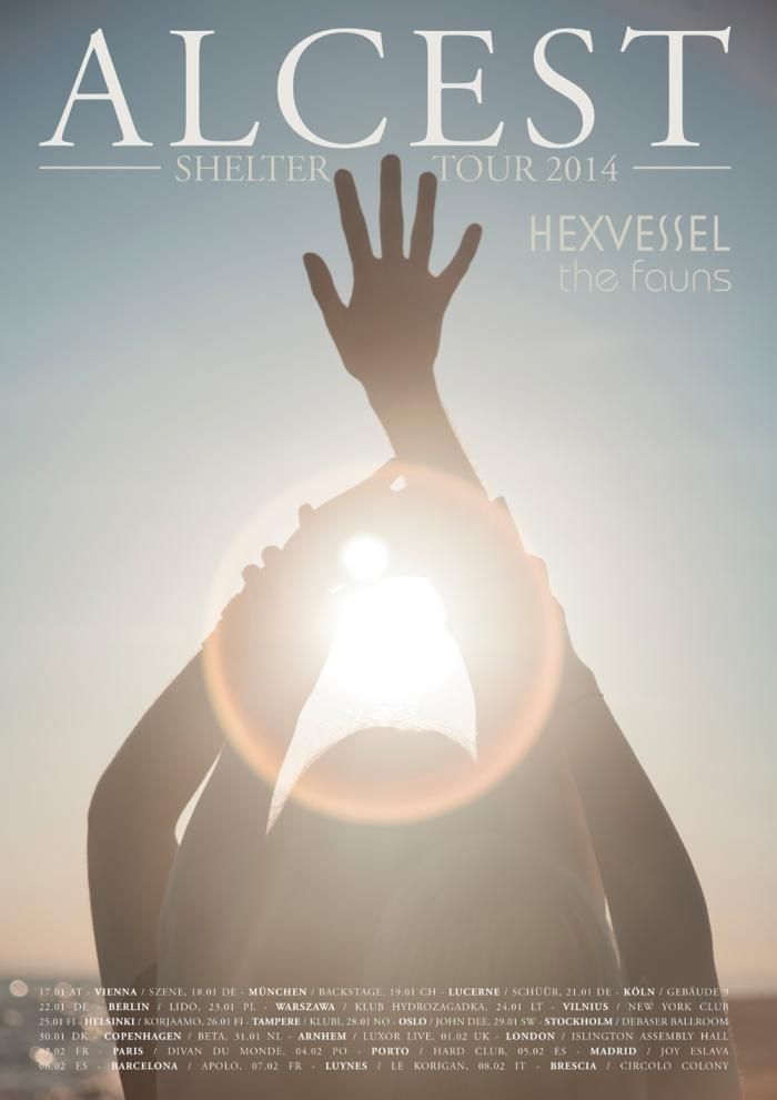 Alcest, Hexvessel, The Fauns