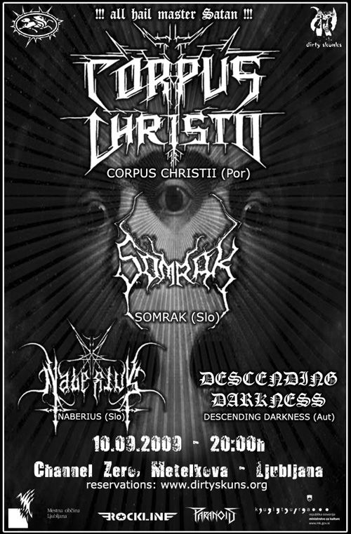 Corpus Christii, Somrak, Descending Darkness