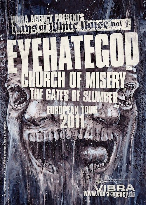 EyeHateGod, Church Of Misery, Torn From Earth