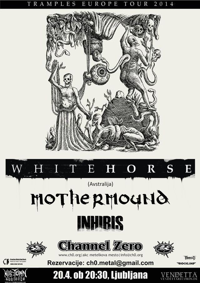 Whitehorse, Mothermound, Inhibis