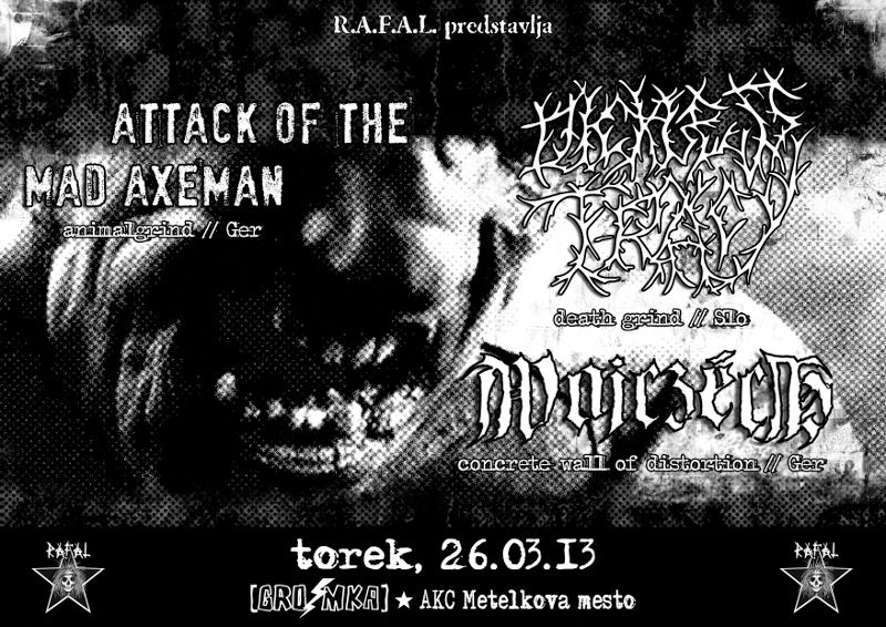Wojczech, Attack Of The Mad Axeman, Dickless Tracy