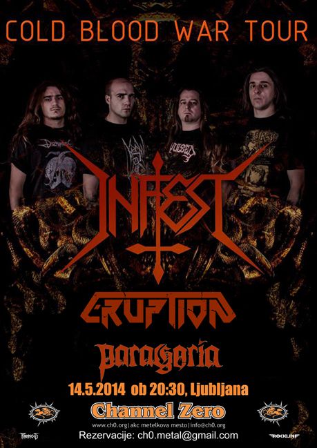 Infest, Eruption, Paragoria