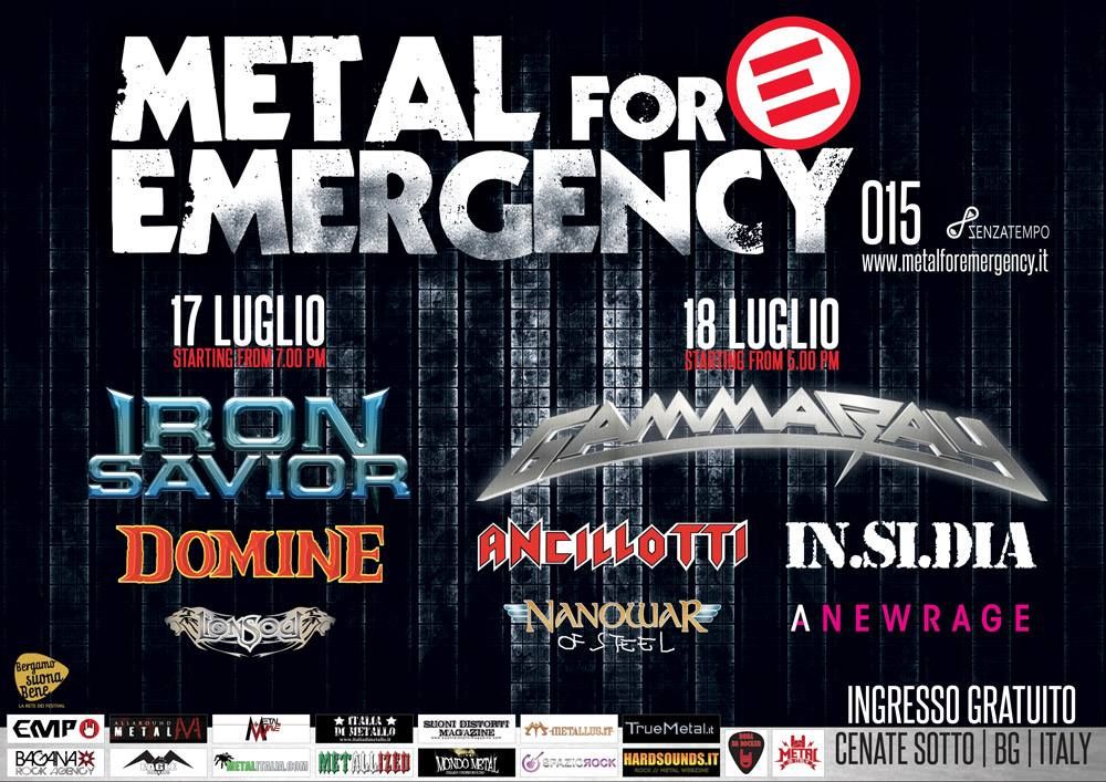 Metal For Emergency 2015