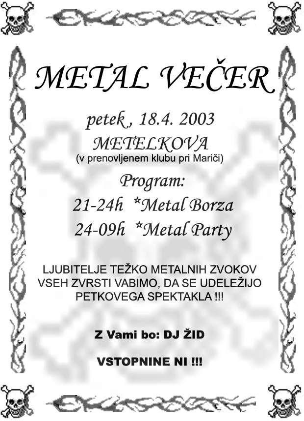 Metal party
