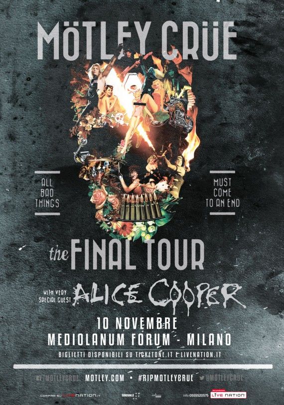 Mötley Crüe, Alice Cooper