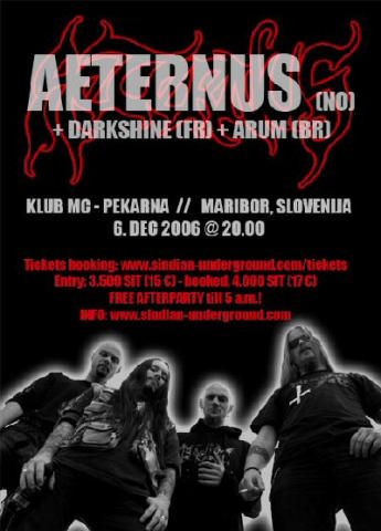 Aeternus, Darkshine, Arum