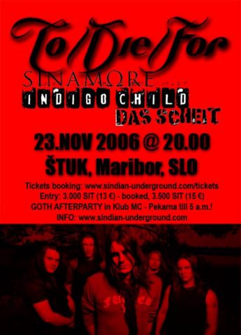 To/Die/For, Sinamore, Das Scheit, Indigo Child