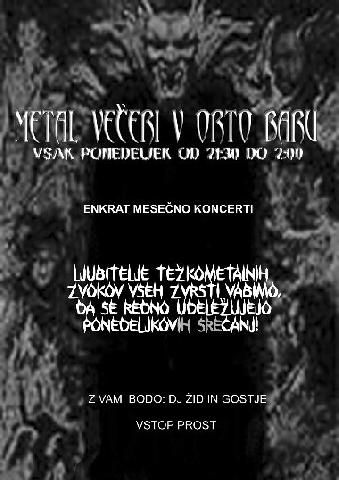 Metal večer