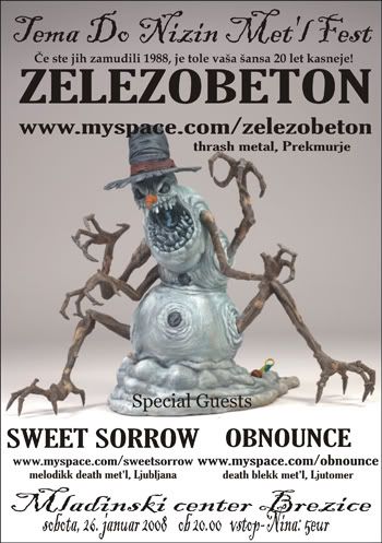 Železobeton, Sweet Sorrow, Obnounce, Asgard