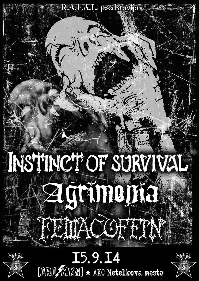 Agrimonia, Femacoffin, Instinct Of Survival