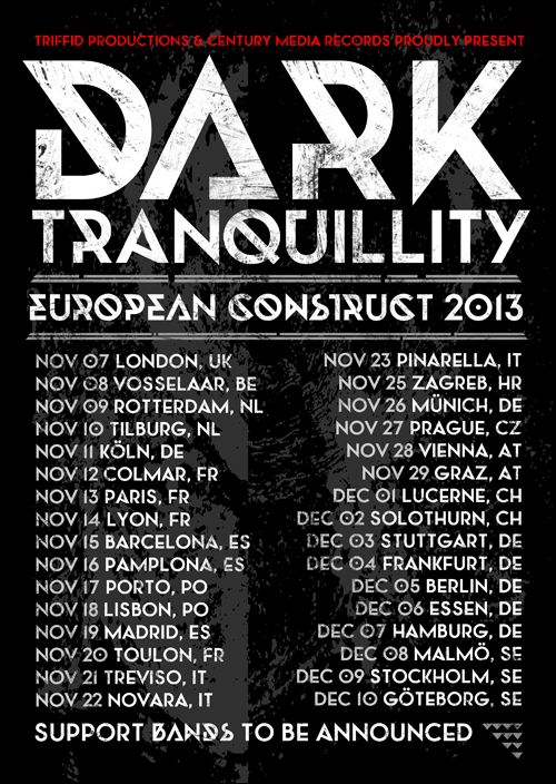 Dark Tranquillity, Tristania, Darkfall
