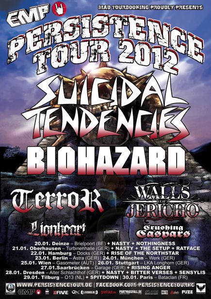 Persistence Tour 2012