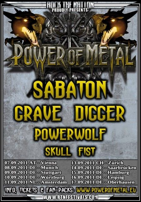 Power Of Metal Tour