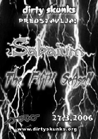 Sabaium, The Fifth Season