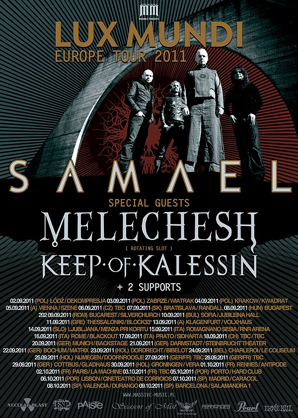 Samael, Melechesh, Keep Of Kalessin