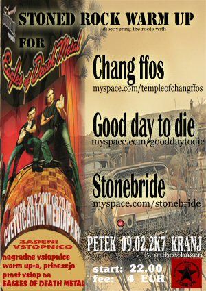 Chang Ffos, Good Day To Die, Stonebride