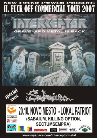 Interceptor, Sabaium, Killing Option, Sectumsempra