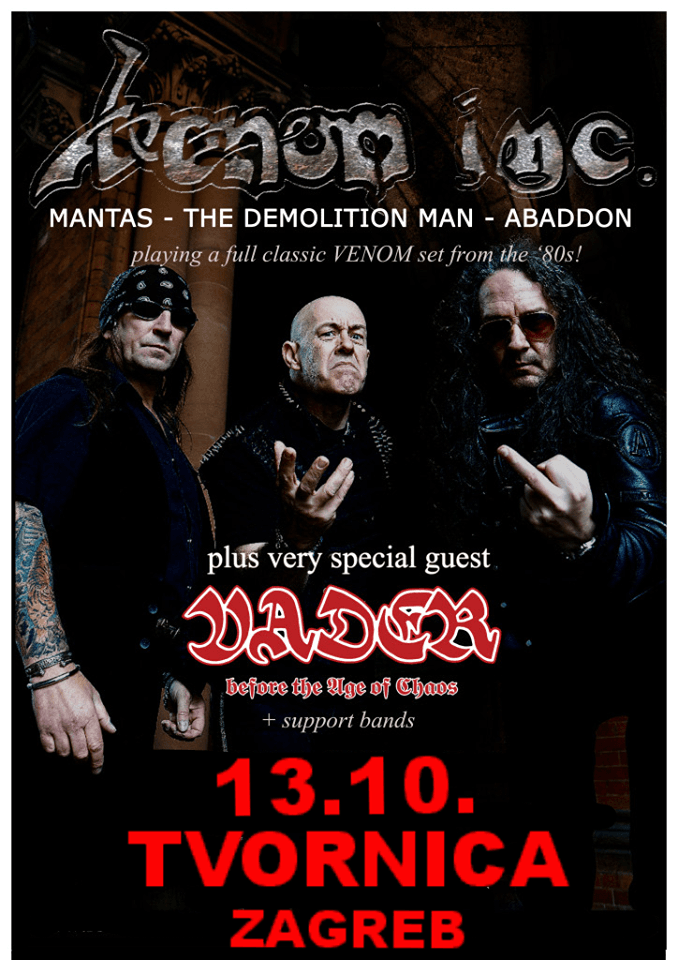Venom Inc., Vader, Divine Chaos, Dead Orbit