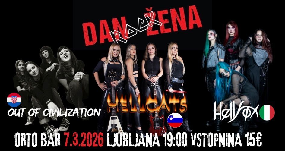 Znana je časovnica za letošnji Dan Rock Žena