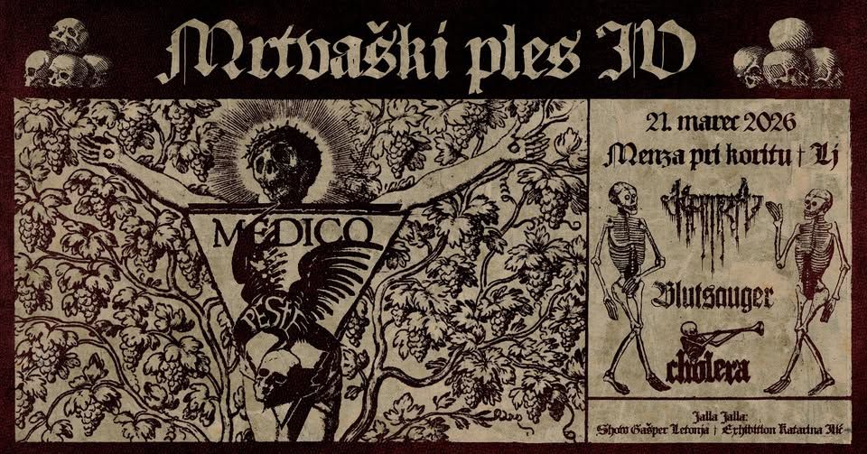 Objavljamo časovnico jutrišnjega celodnevnega Kvlt dogajanja