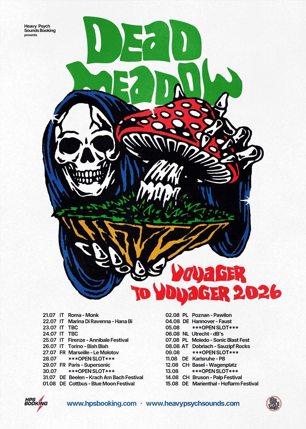 Dead Meadow poleti na turneji!