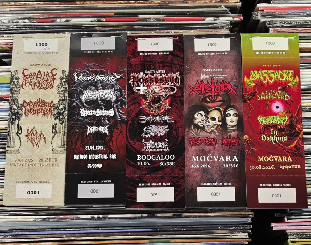 Nasty Events in Abyssal Booking vabijo v svojo družbo!