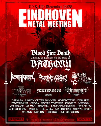 Znani vsi nastopajoči za letošnji Eindhoven Metal Meeting