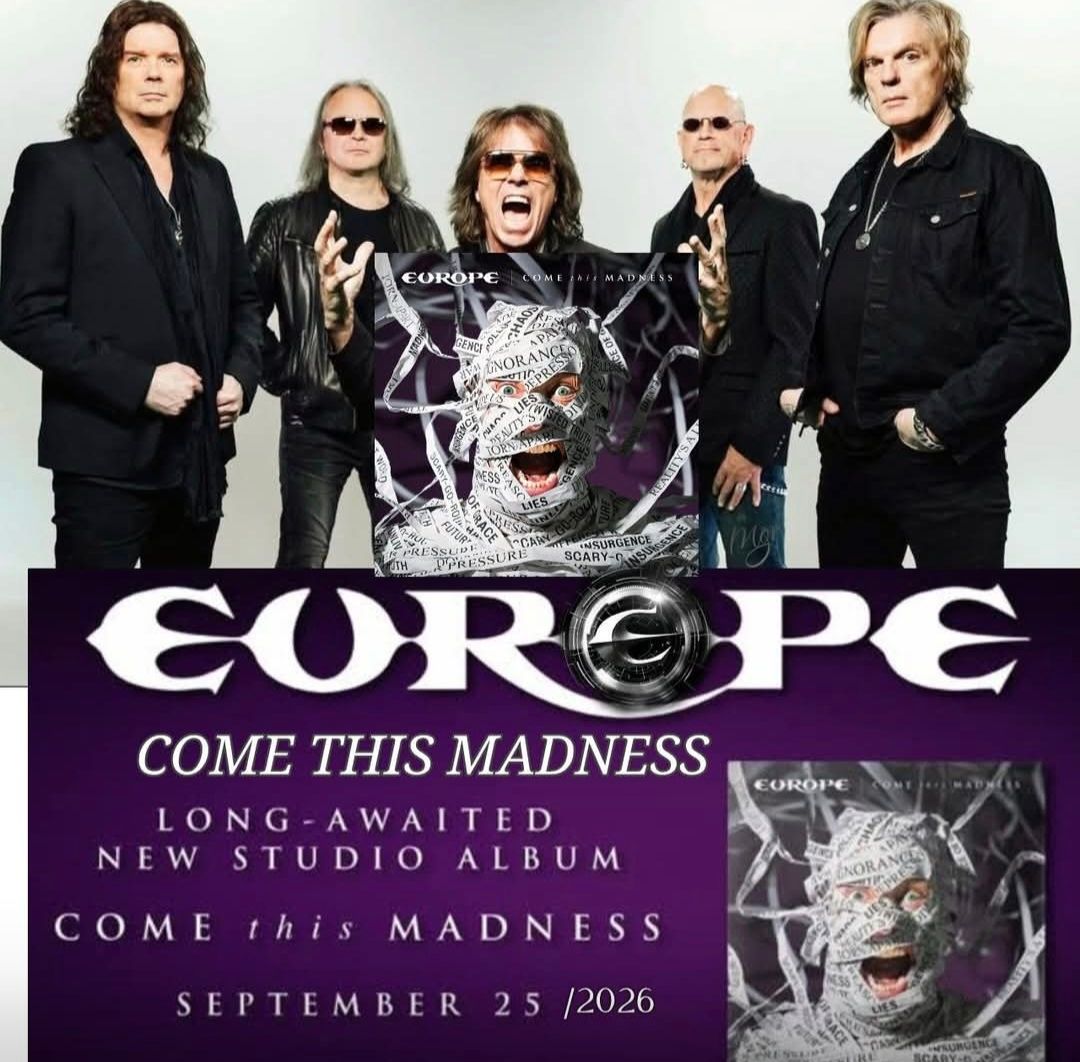 Europe po devetih letih najavili nov album!