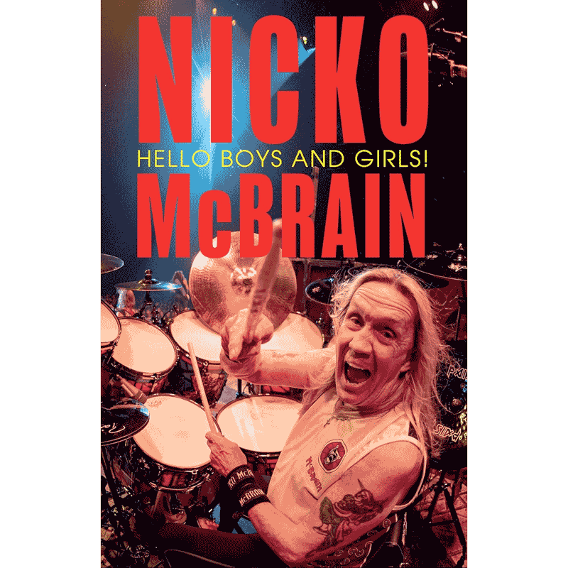 Nicko McBrain bo izdal avtobiografijo