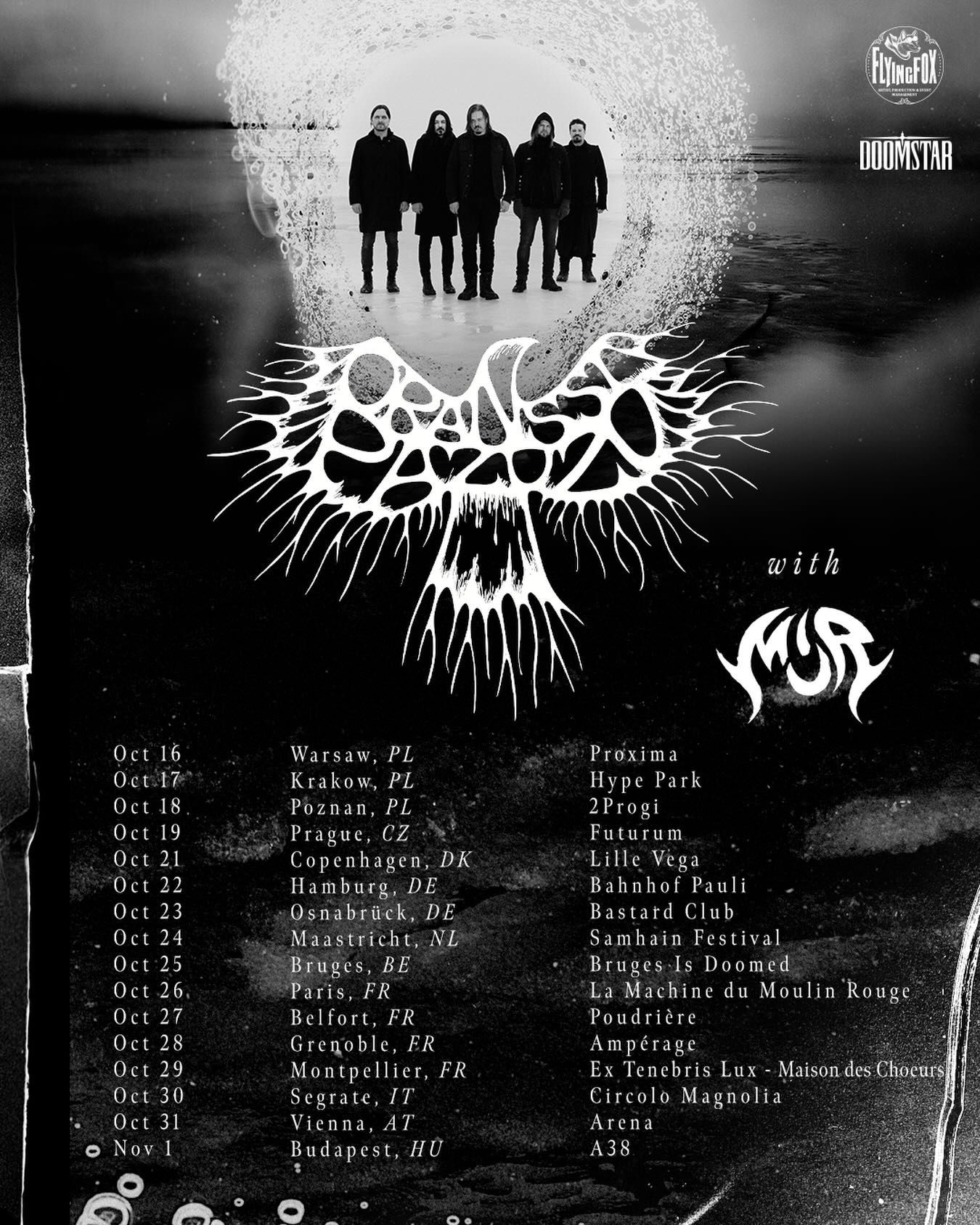 Oranssi Pazuzu oktobra na evropsko turnejo