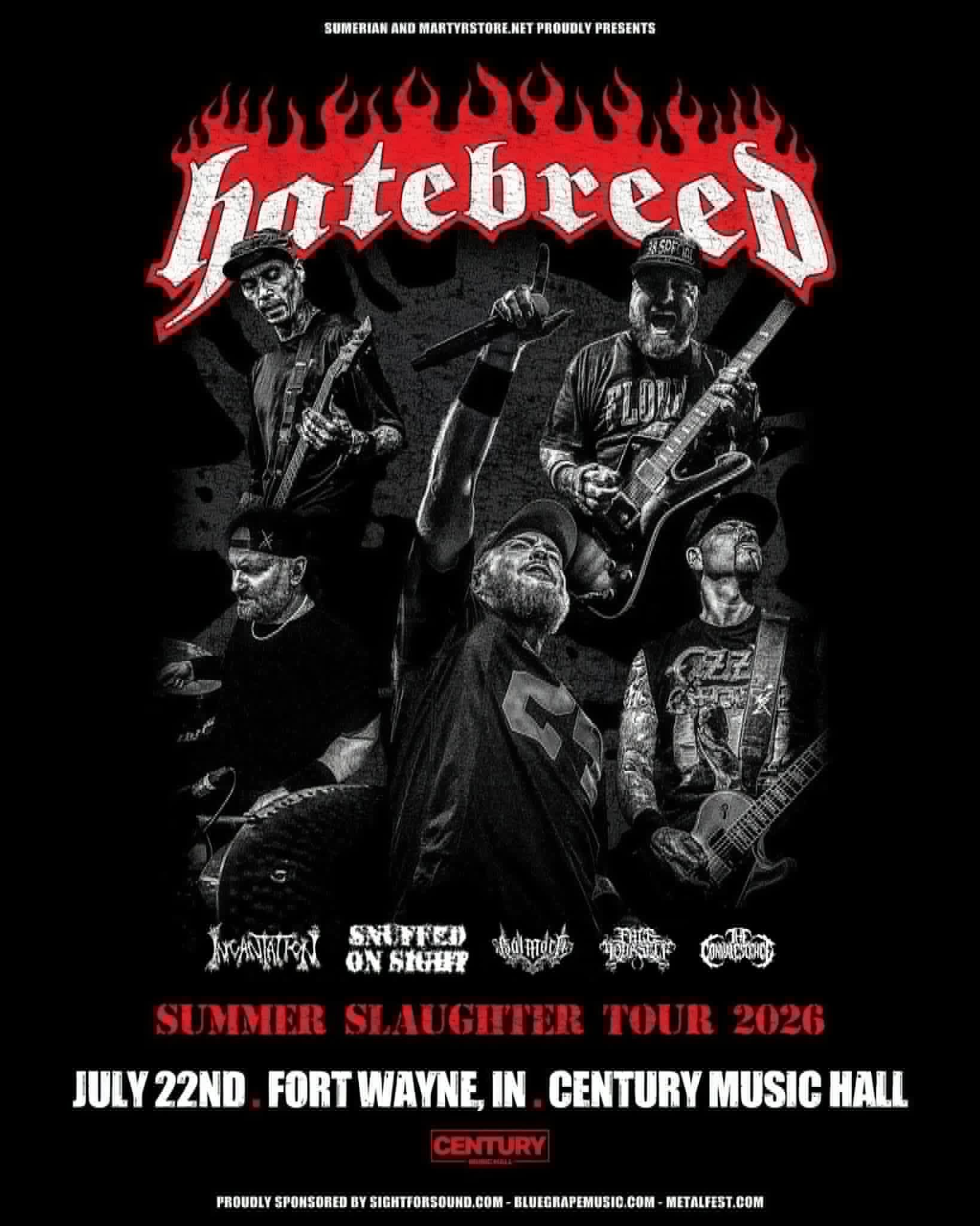 Hatebreed podpisali z BLKIIBLK
