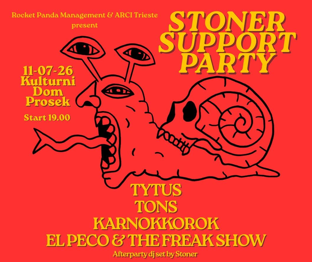 Namesto StonerKras Festa 2026 bo Stoner Support Party