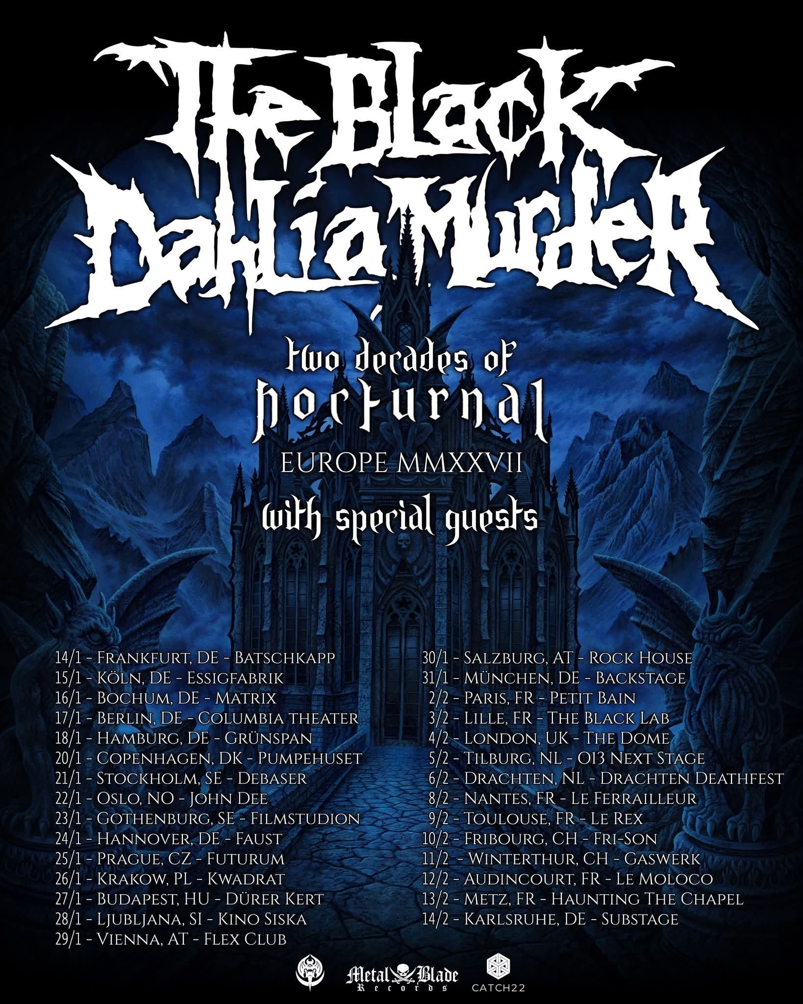 V Ljubljano prihajajo The Black Dahlia Murder