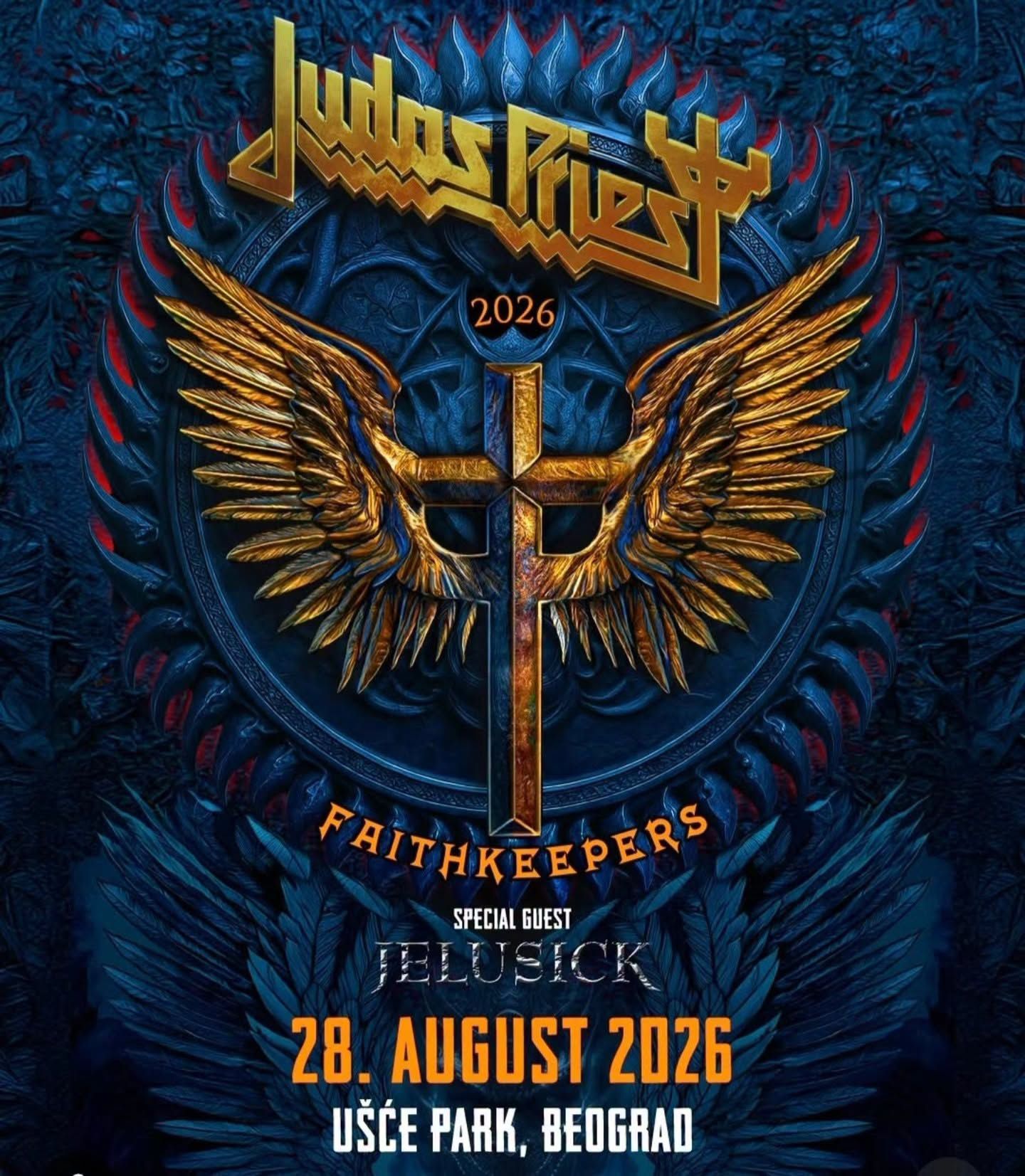 Jelusick bodo nastopili pred Judas Priest