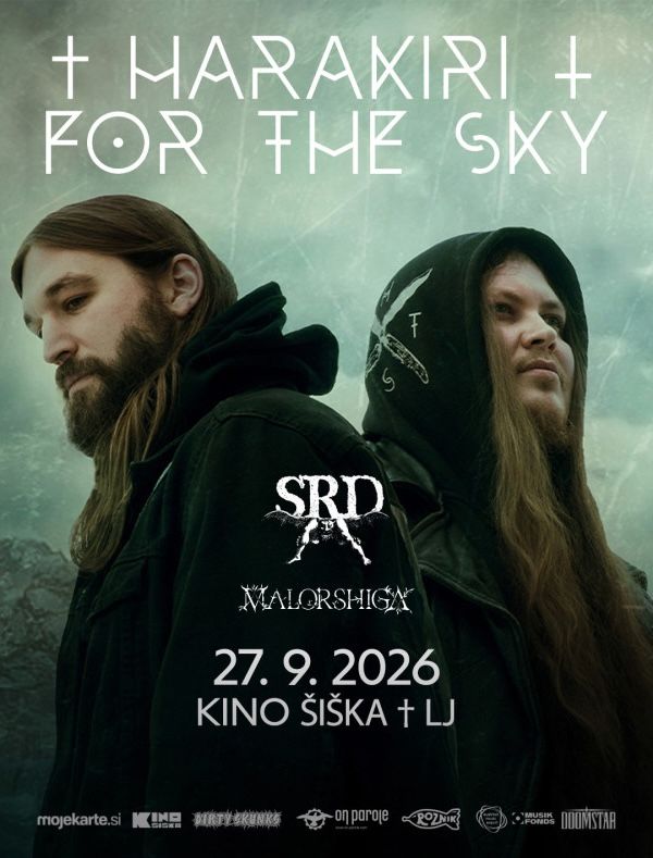 Konec septembra v Ljubljano prihajajo Harakiri For The Sky