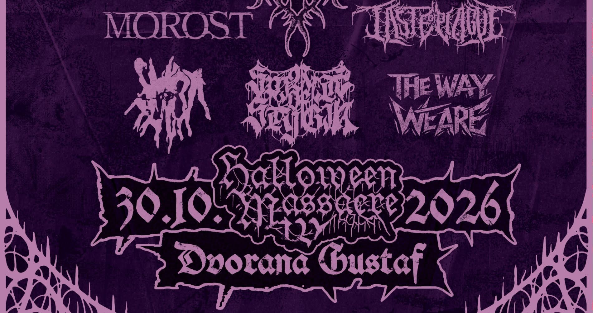 Halloween Massacre IV: Morost, Taste Of Plague, Smrt, The Way We Are, Spirits Of Stygia