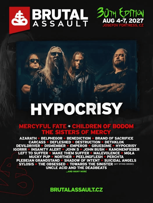 Prihodnje leto 30. obletnica festivala Brutal Assault