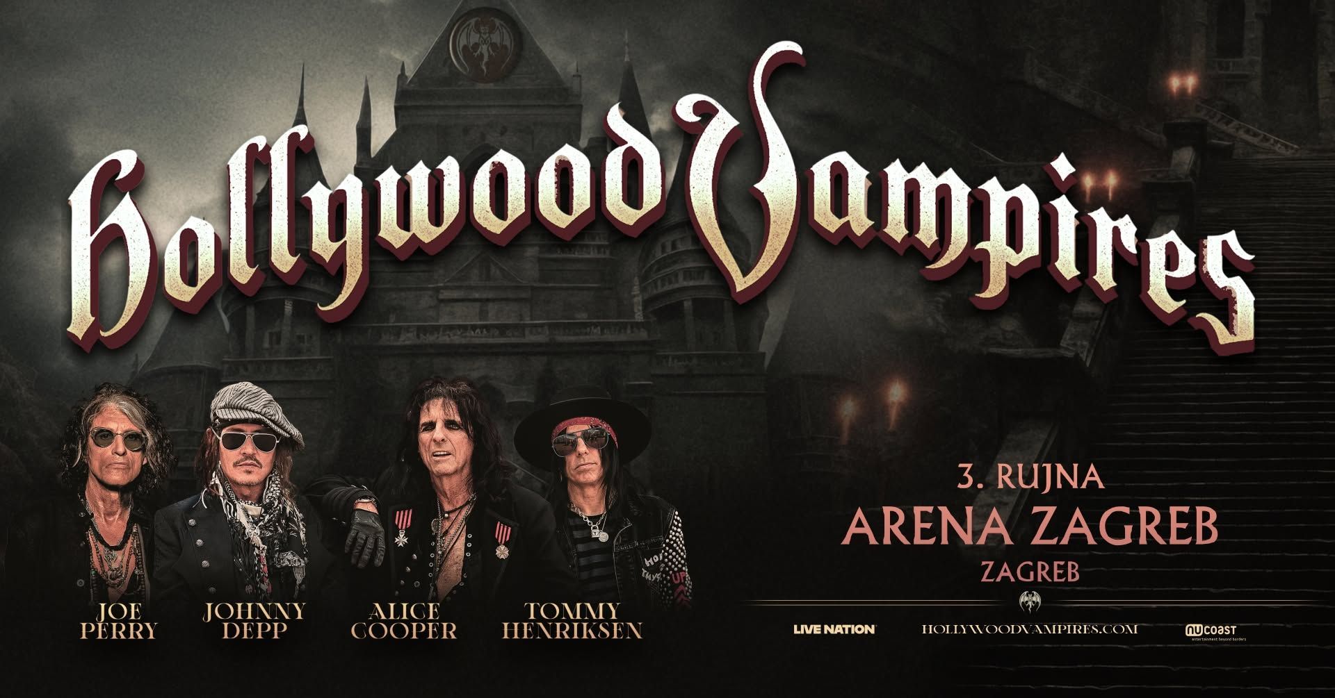 Hollywood Vampires se vračajo na Hrvaško
