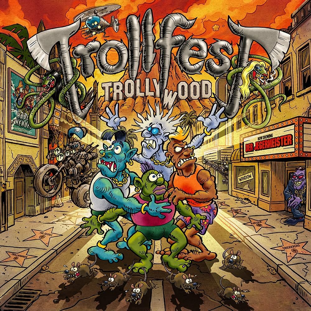 Trollfest posneli video za Claiming the Walk of Fame